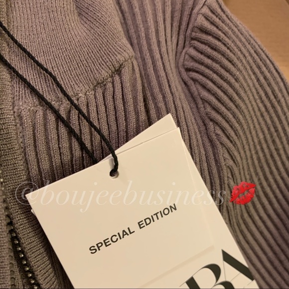 ZARA BNWT Knit Jumpsuit - Picture 9 of 10